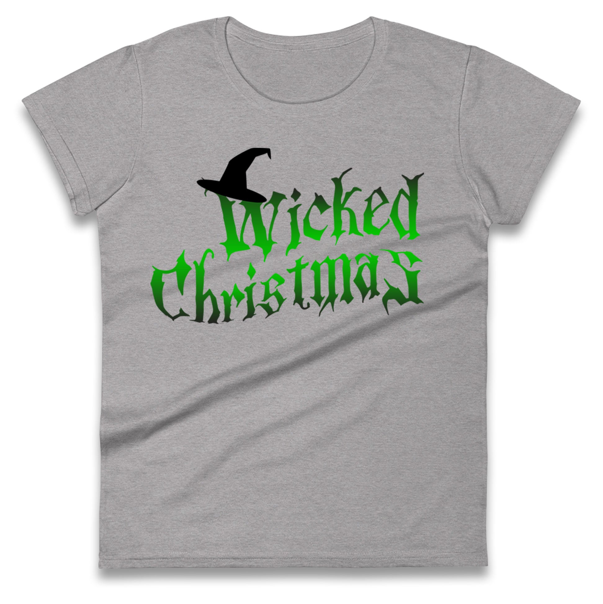 wicked christmas womens t shirt