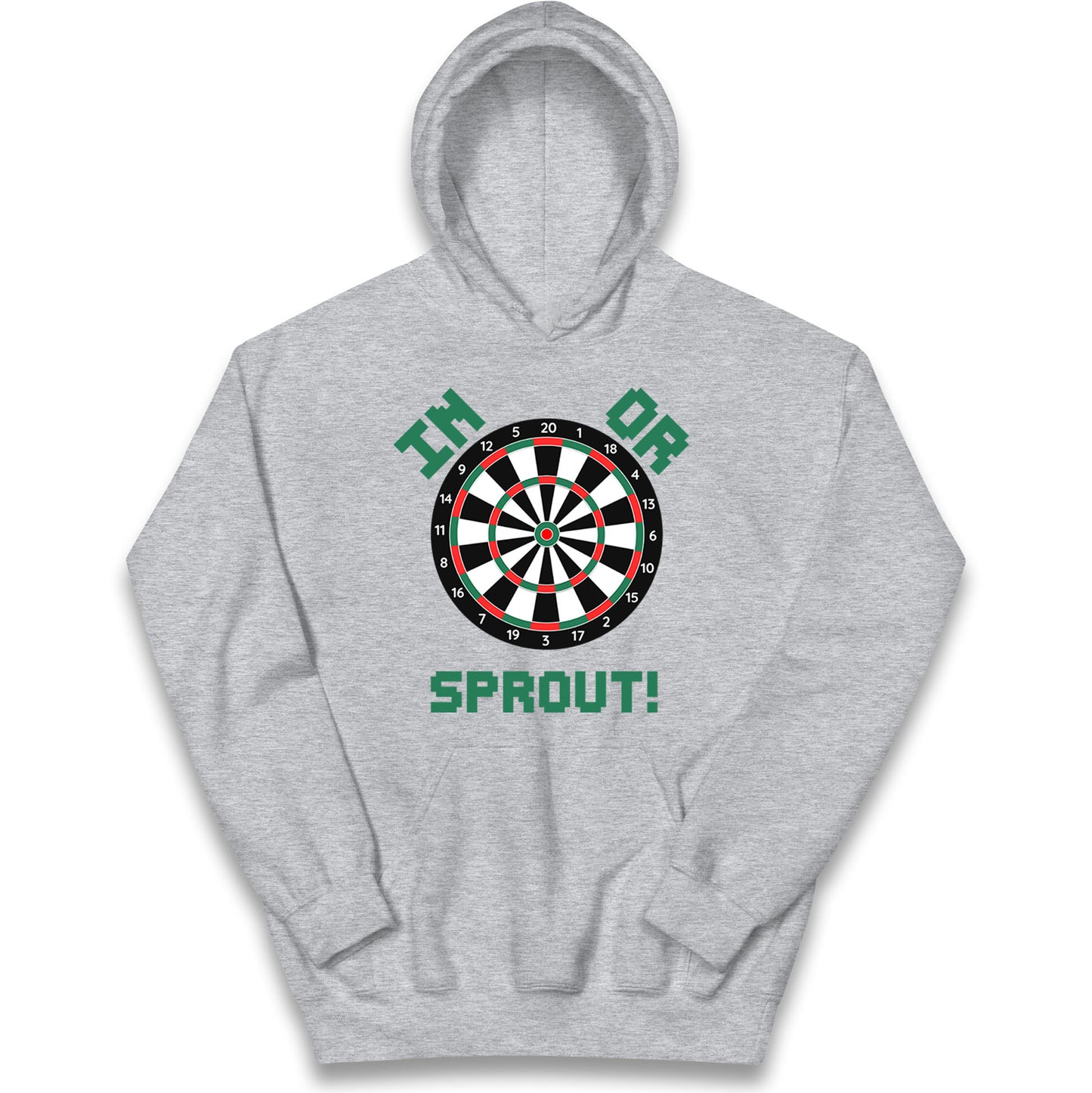 dartboard christmas hoodie