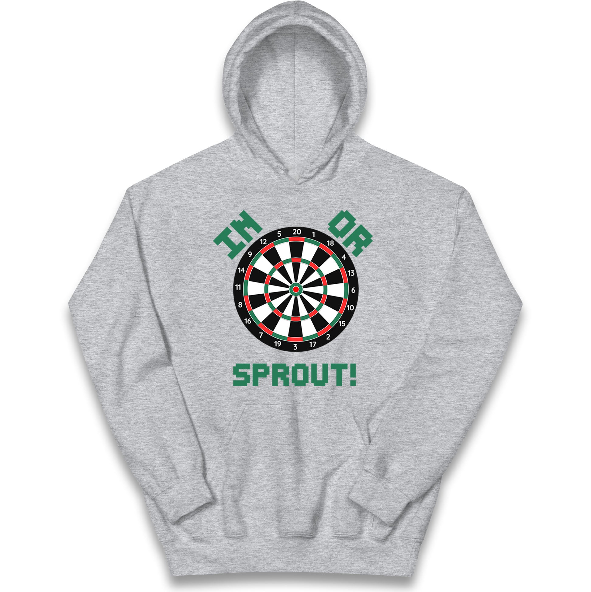 dartboard christmas hoodie