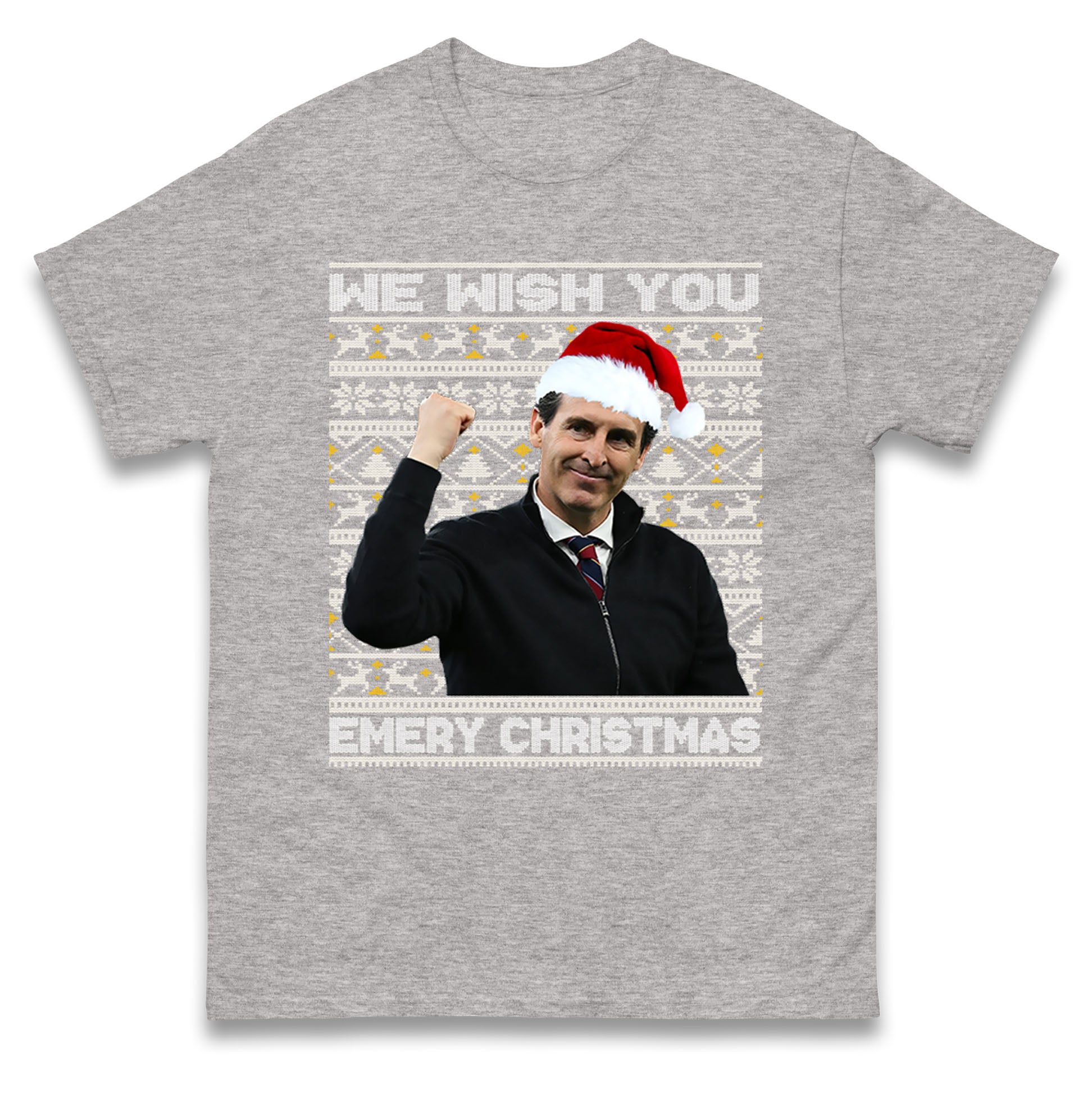 unai emery christmas t shirt