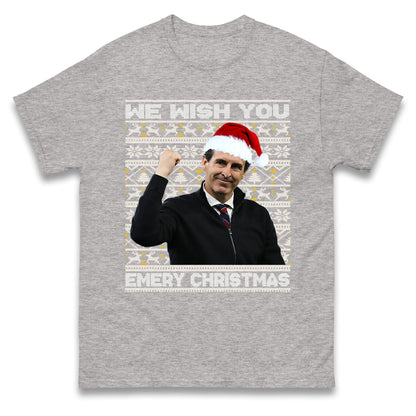 unai emery christmas t shirt