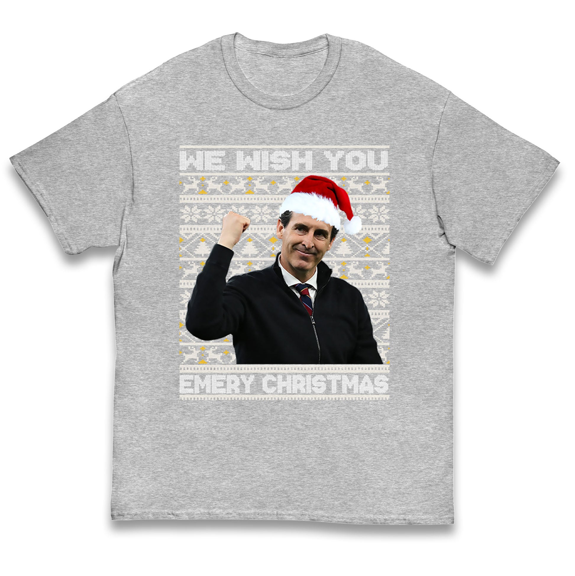 unai emery christmas t shirt