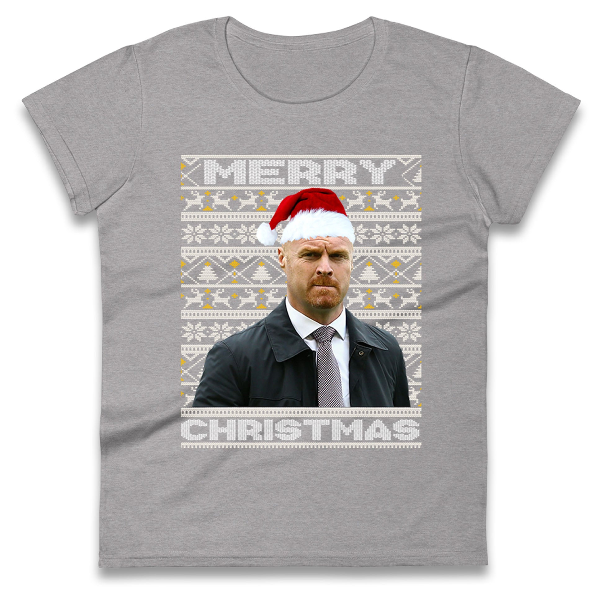 sean dyche christmas womens t shirt