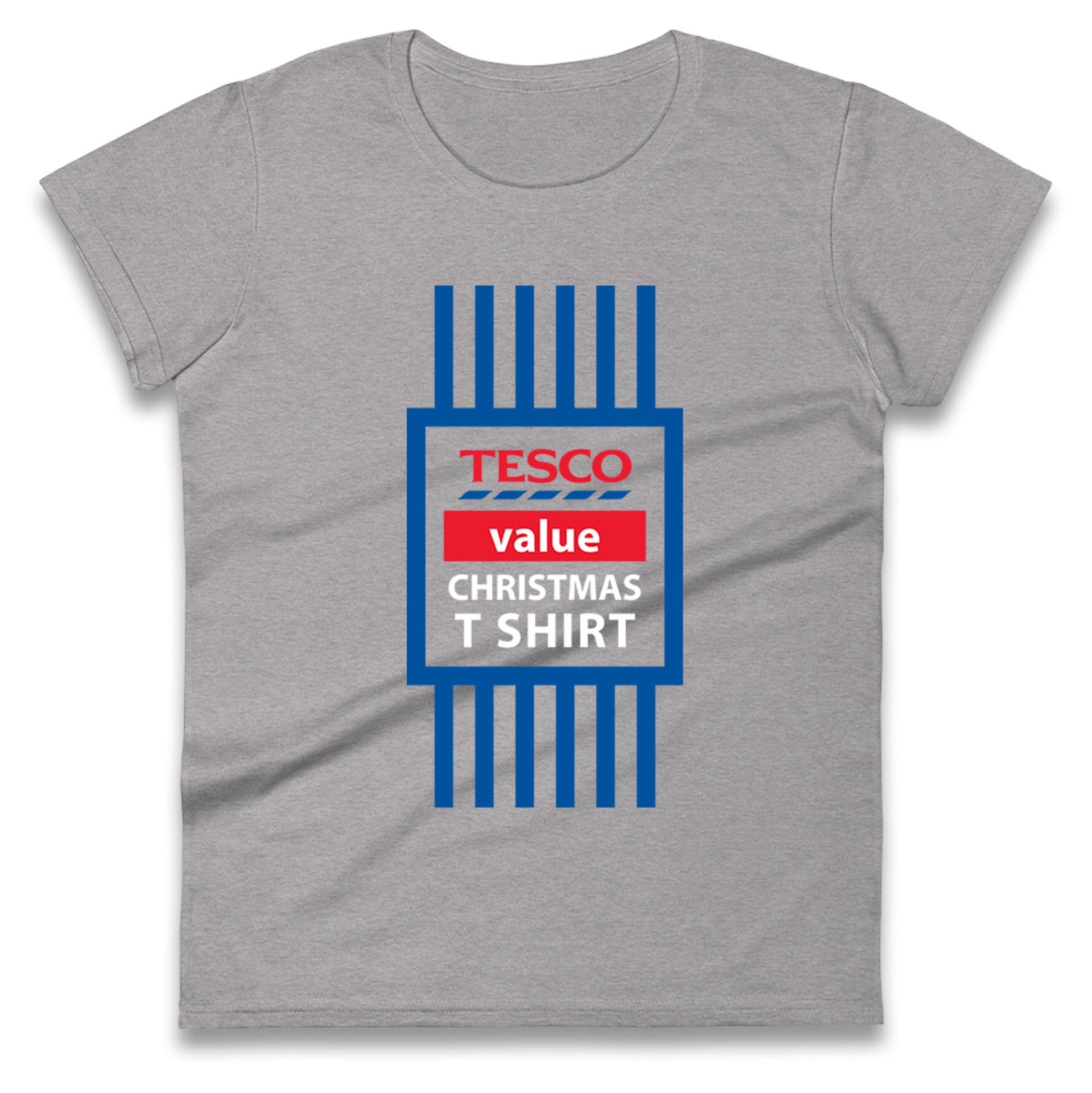 tesco value christmas womens t shirt