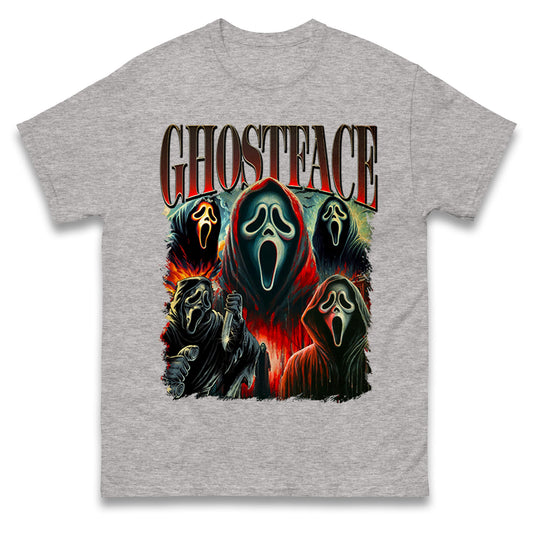 Ghost Face Halloween Bootleg T Shirt