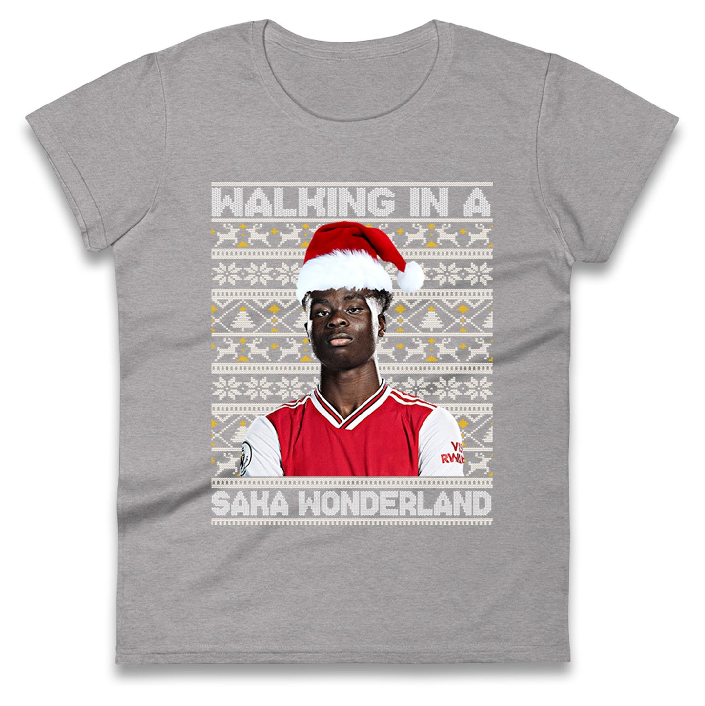 bukayo saka christmas women's top