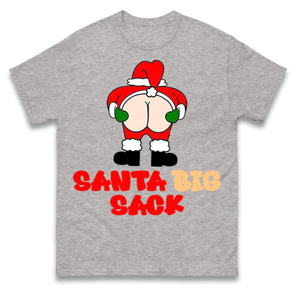 Christmas Santa Big Sack T Shirt