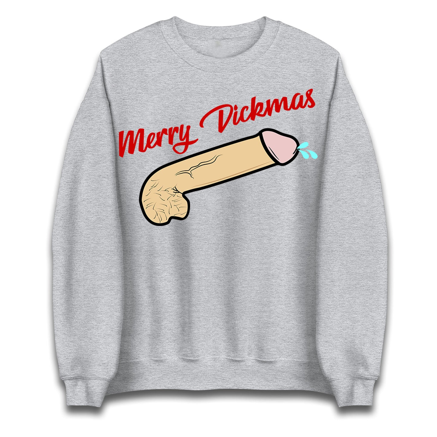 Merry Dickmas Funny Unisex Sweatshirt