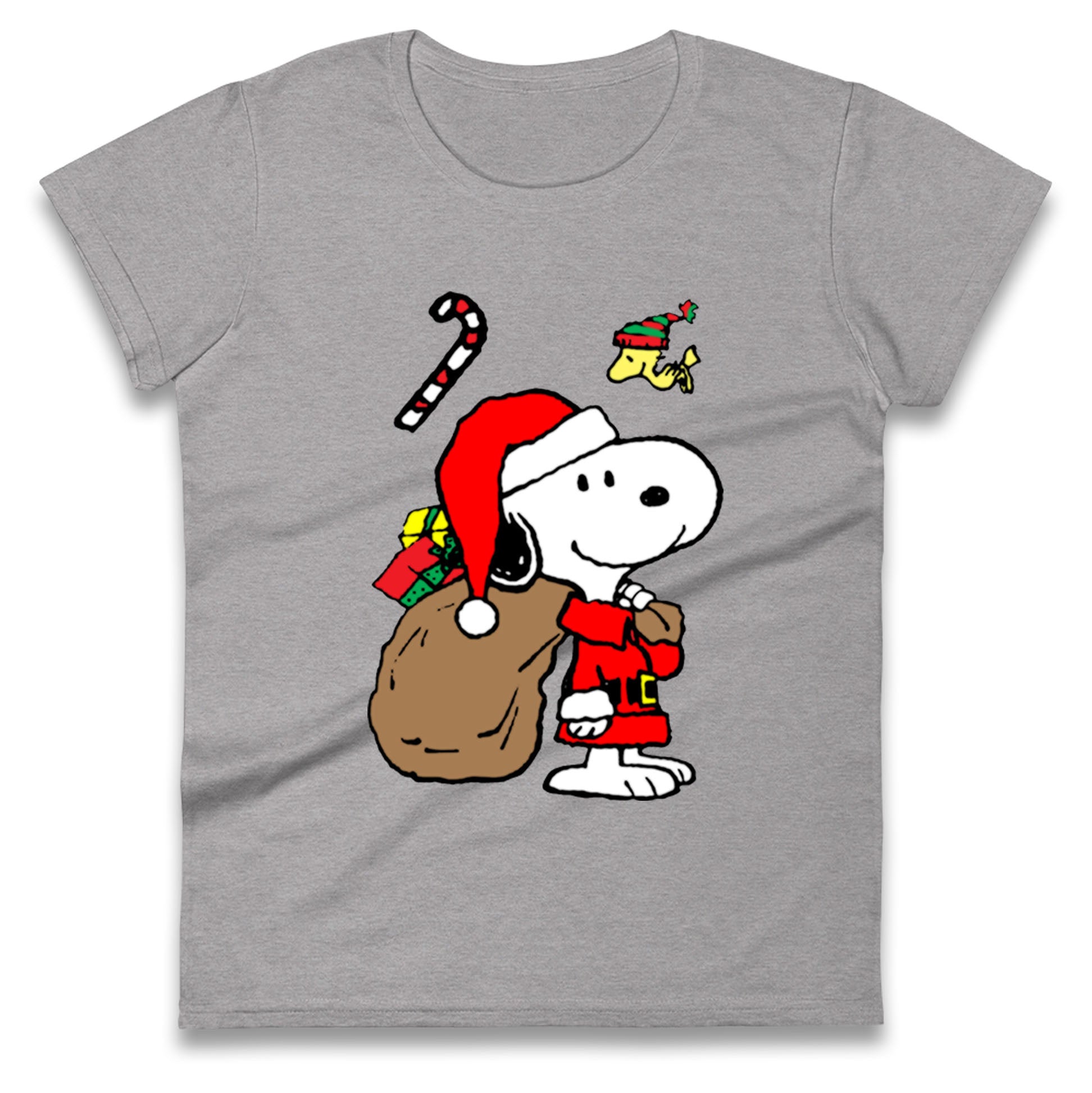 snoopy christmas womens t shirt