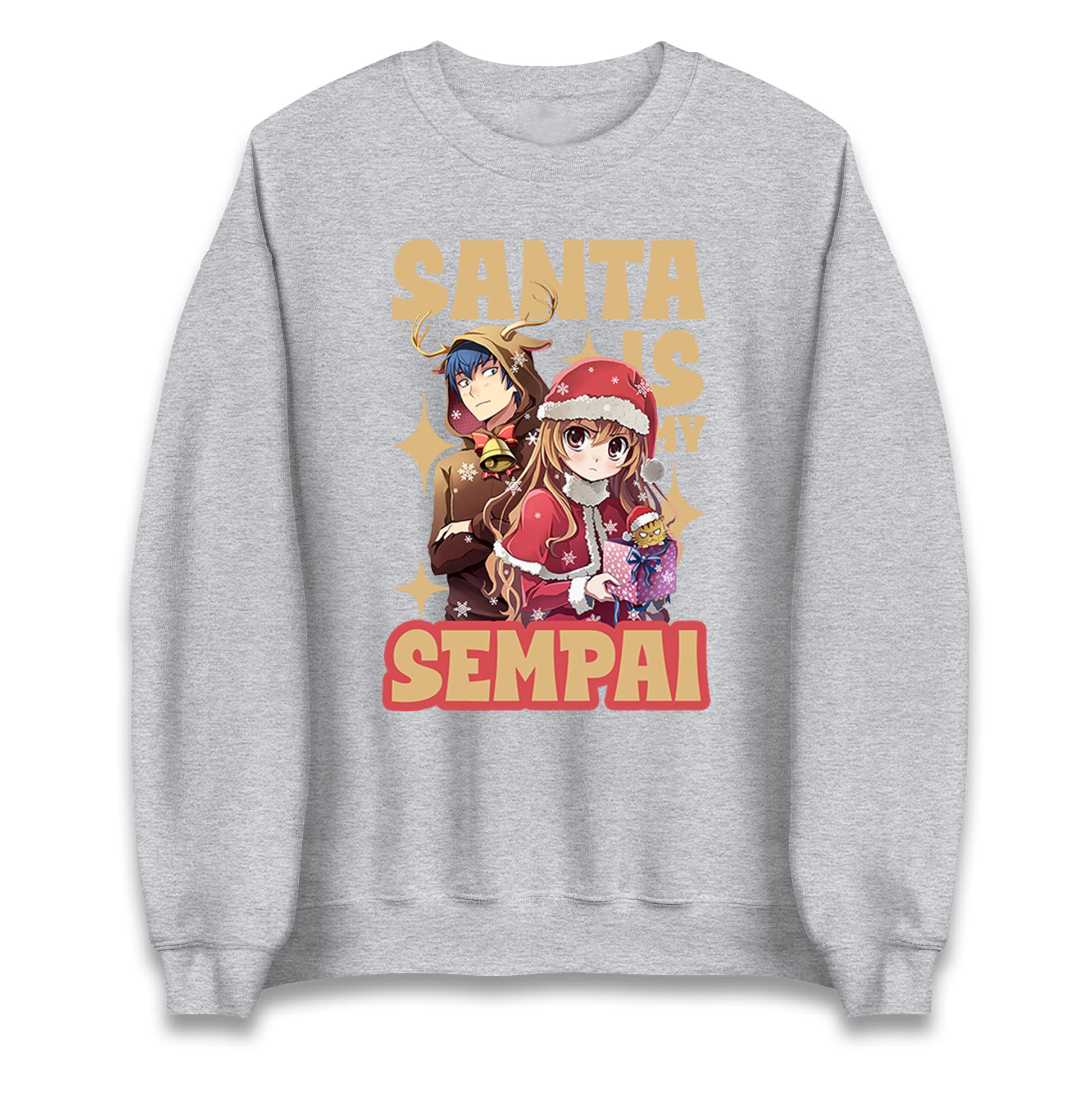 toradora anime christmas sweatshirt