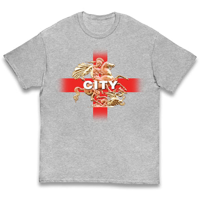 City St George & The Dragon Kids T Shirt