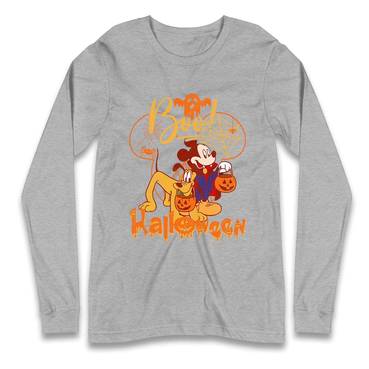 Mickey Mouse Halloween Long Sleeve T Shirt