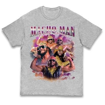 Macho Man Bootleg Kids T Shirt