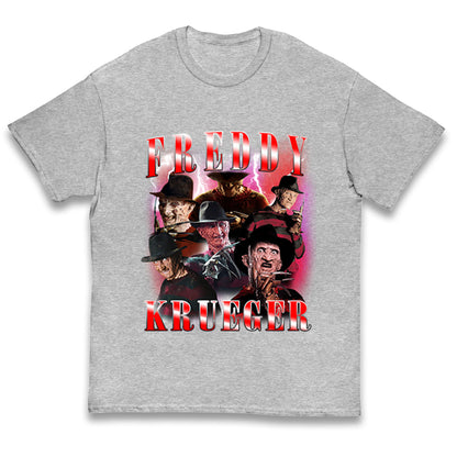 Freddy Krueger Scary Halloween Bootleg Kids T Shirt