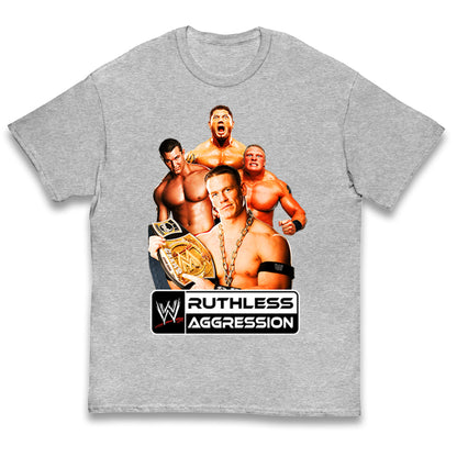 Ruthless Aggression wwe Bootleg Kids T Shirt