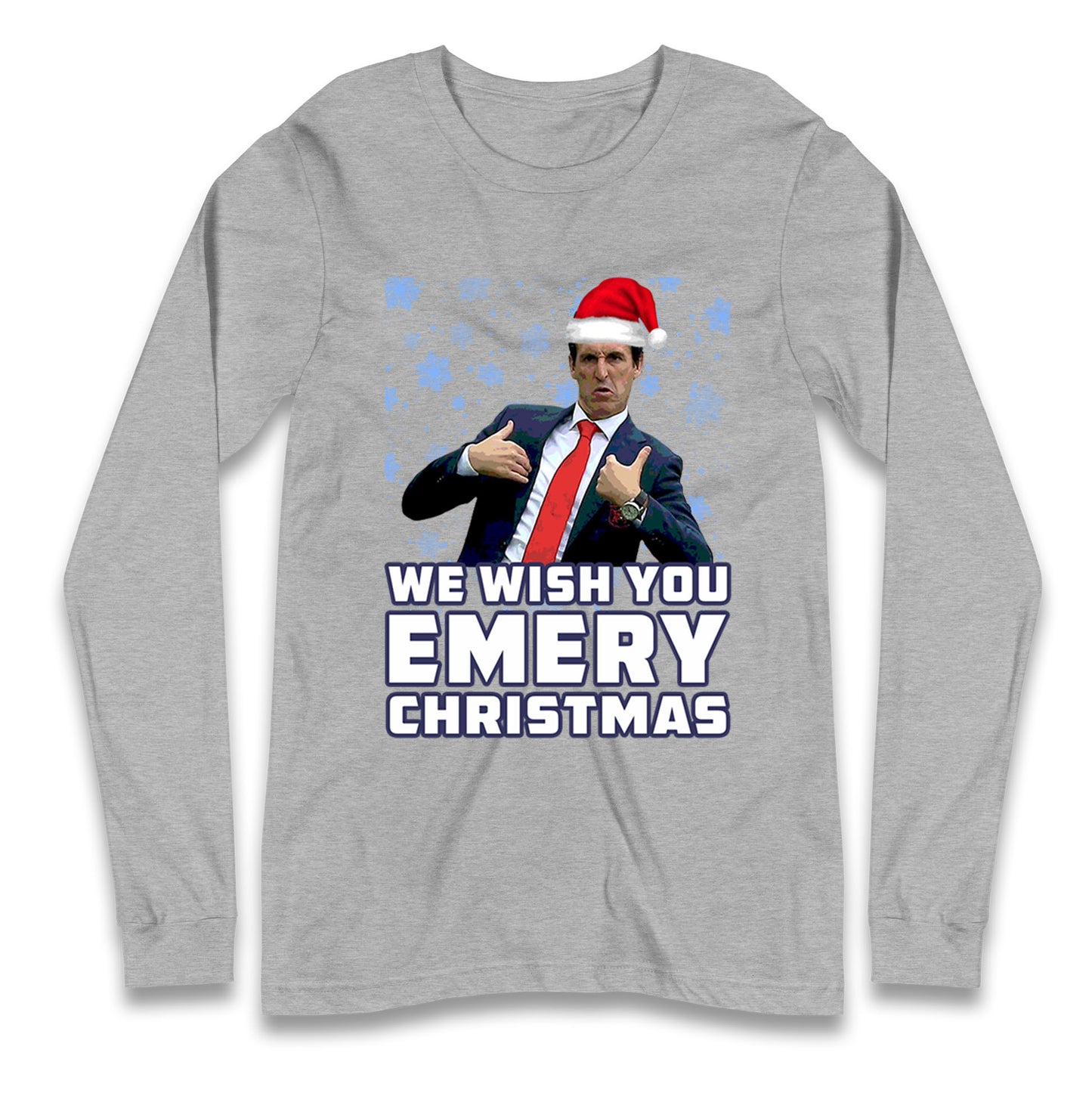 We Wish You Emery Christmas Long Sleeve T Shirt