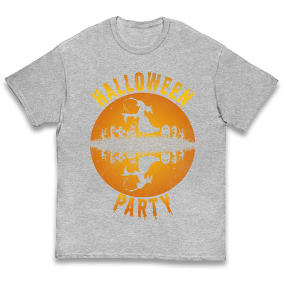 Scary Witch Halloween Party T Shirt
