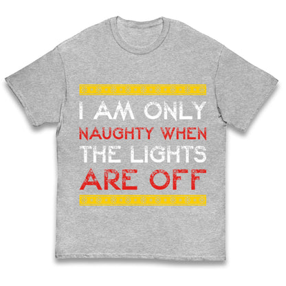 naughty christmas t shirt