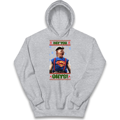 Christmas John Matuszak Sloth The Goonies Kids Hoodie