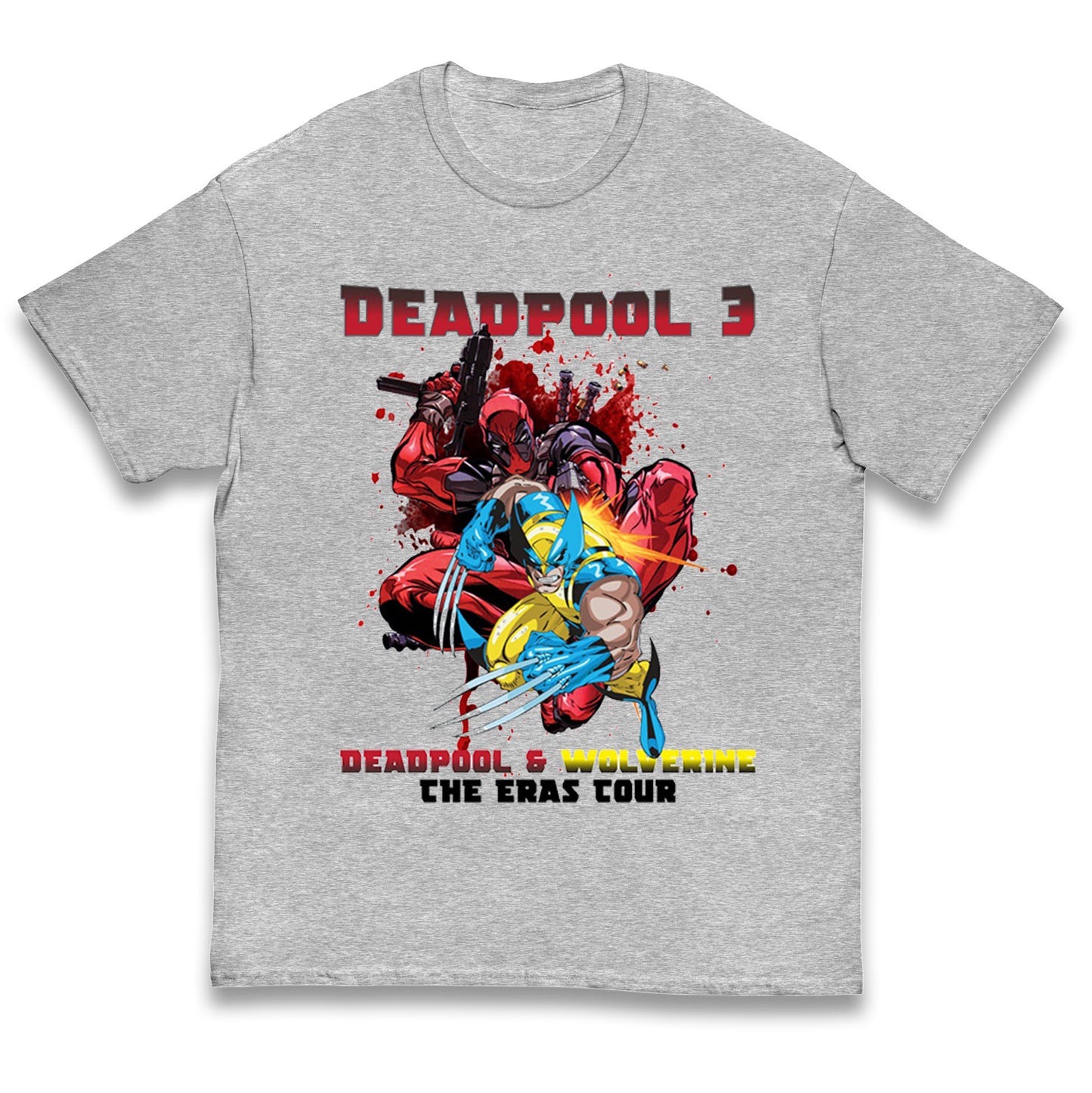 Deadpool and Wolverine The eras Tour Kids T Shirt