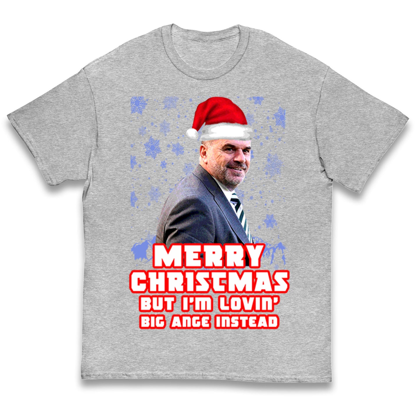 Merry christmas Ange Postecoglou Kids T Shirt