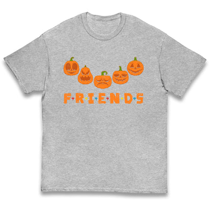 Scary Pumpkins Friends Halloween T Shirt
