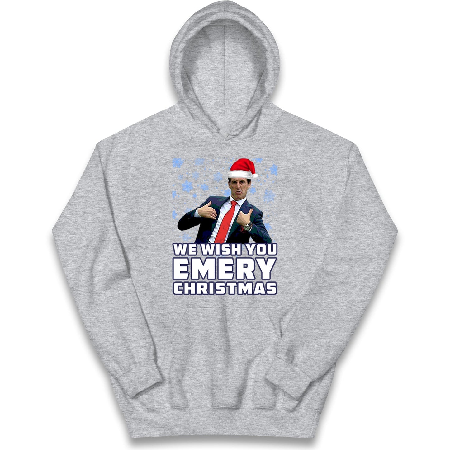 We Wish You Emery Christmas Kids Hoodie