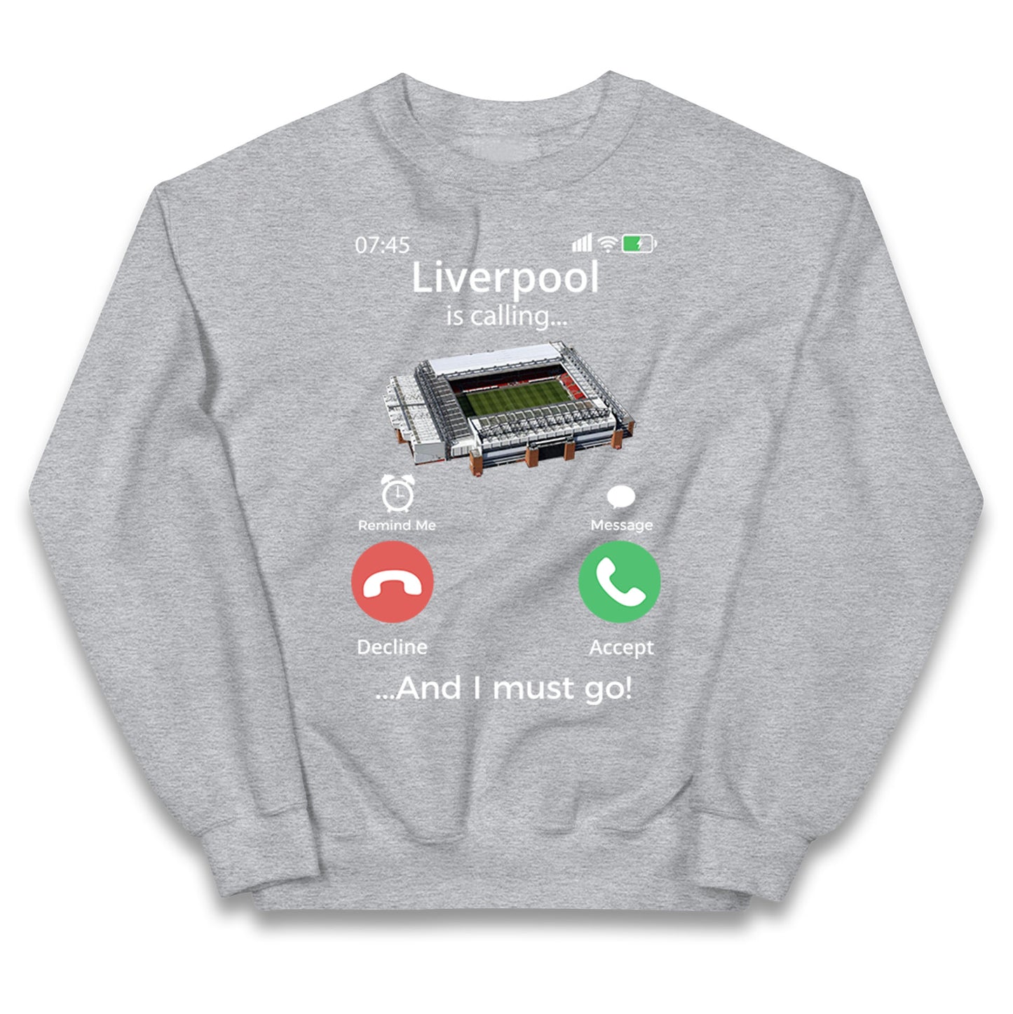 liverpool kids jumper