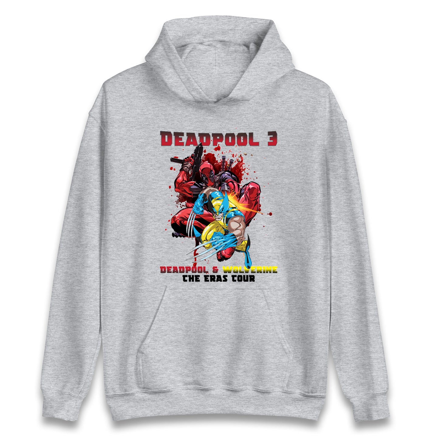 Deadpool and Wolverine The eras Tour Unisex Hoodie