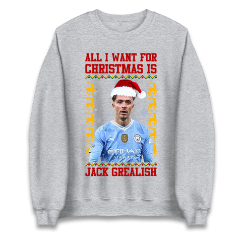 Jack Grealish Christmas Unisex Sweatshirt