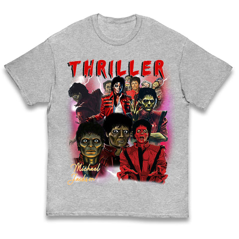 Michael Jackson Thriller Halloween Bootleg Kids T Shirt