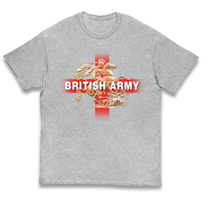 British Army St George & The Dragon Kids T Shirt