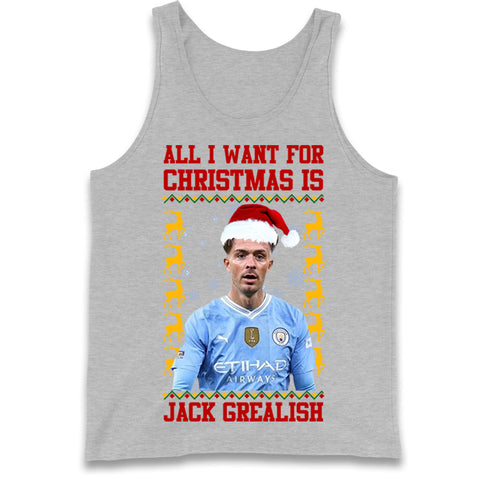 Jack Grealish Christmas Tank Top