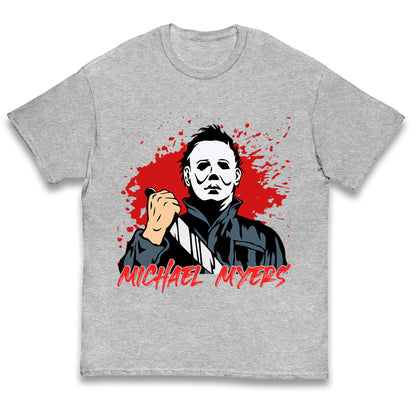 Michael Myers Horror Halloween Kids T Shirt