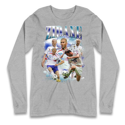 Zinedine Zidane Long Sleeve T Shirt