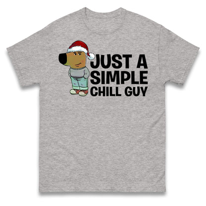 chill guy christmas t shirt