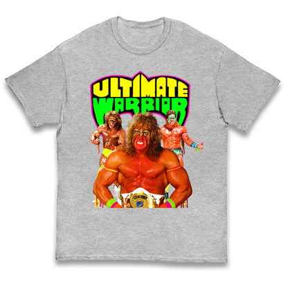 The Ultimate Warrior wwe Bootleg Kids T Shirt