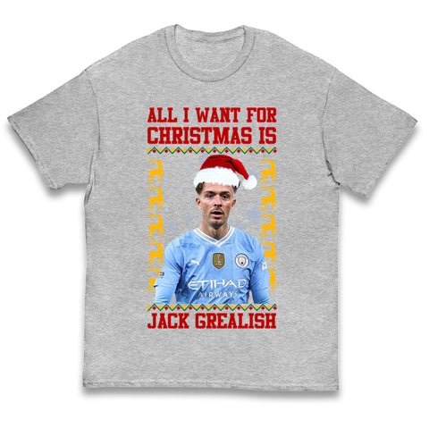 Jack Grealish Christmas Kids T Shirt