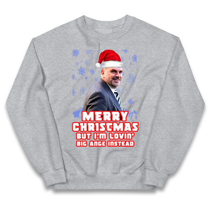 Merry christmas Ange Postecoglou Kids Jumper