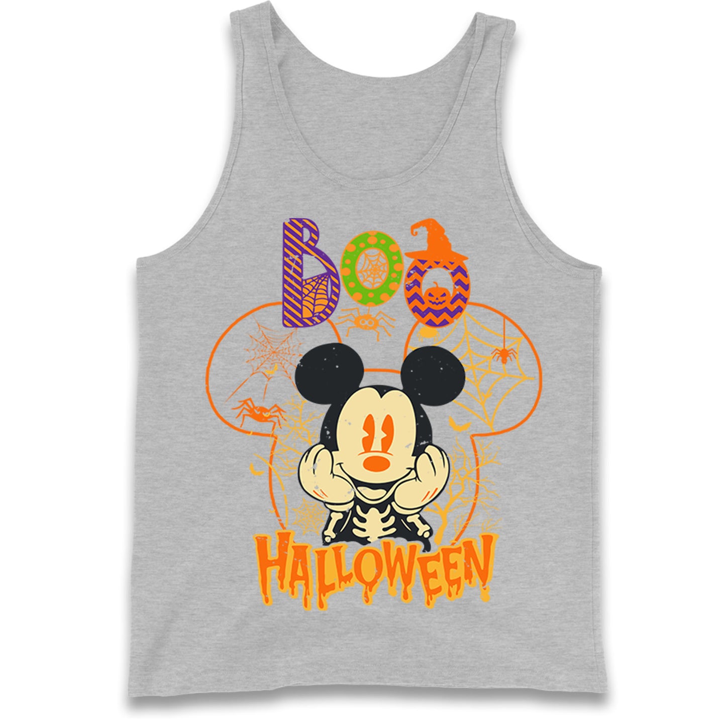 Mickey Mouse Boo Halloween Tank Top