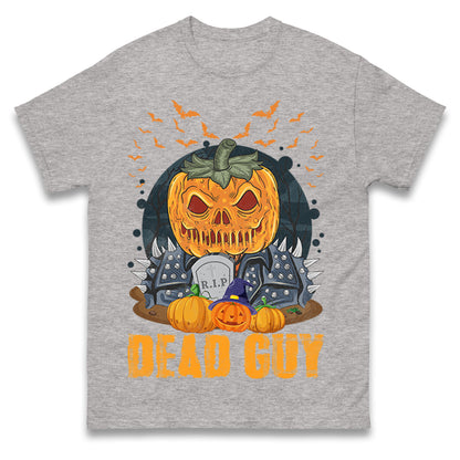 Scary Pumpkin Dead Guy T Shirts
