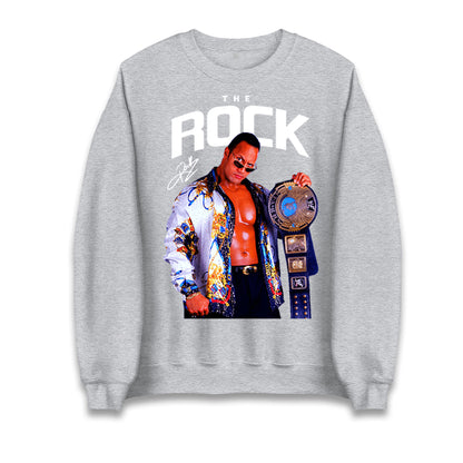 The Rock wwe Bootleg Unisex Sweatshirt