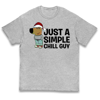 chill guy christmas t shirt