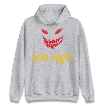 Horror Face Dead Inside Halloween Unisex Hoodie