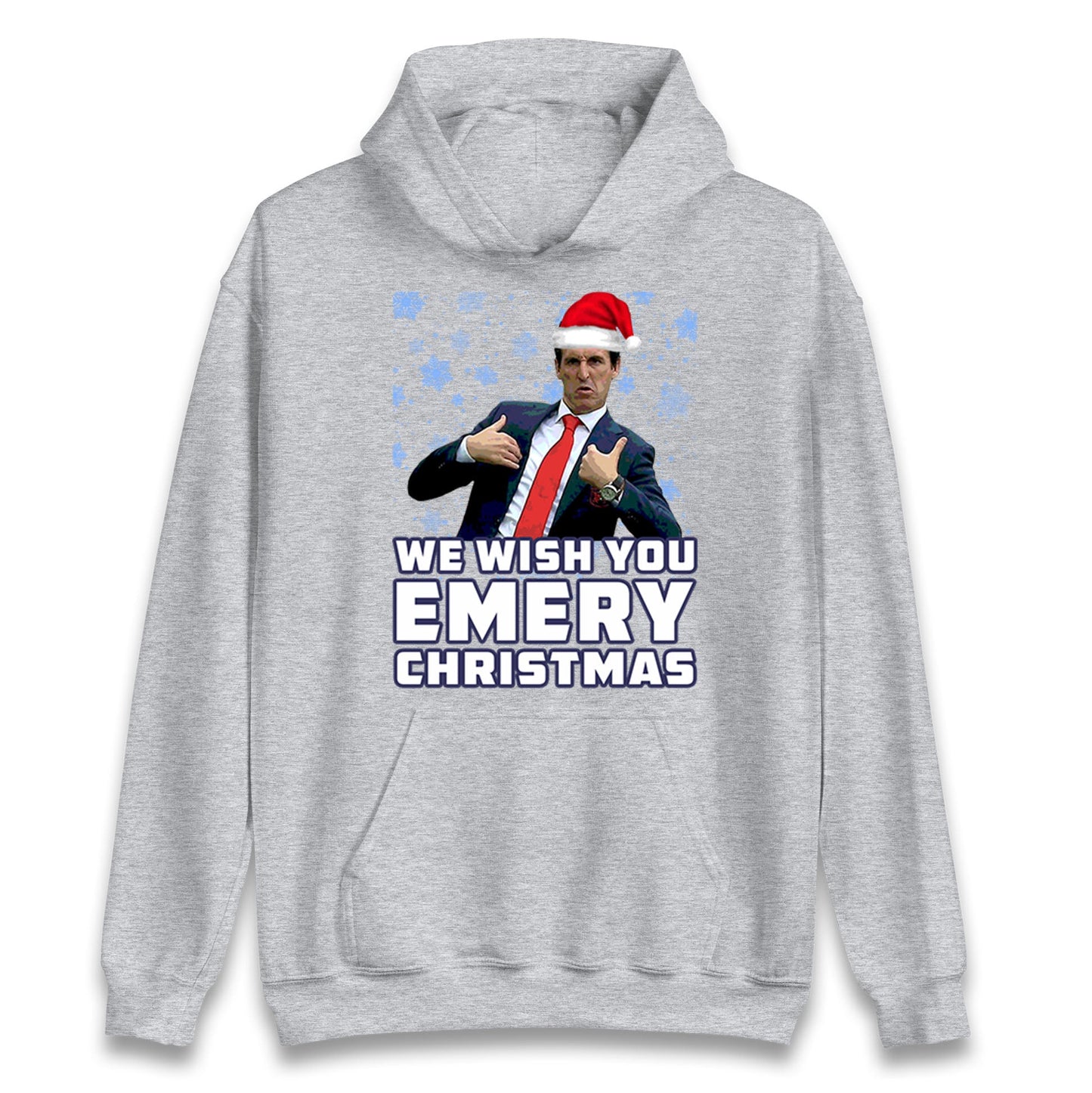 We Wish You Emery Christmas Unisex Hoodie