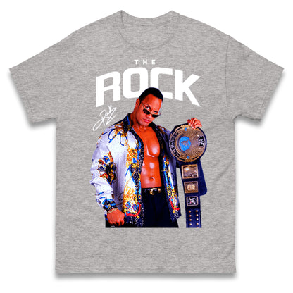 The Rock wwe Bootleg T Shirts