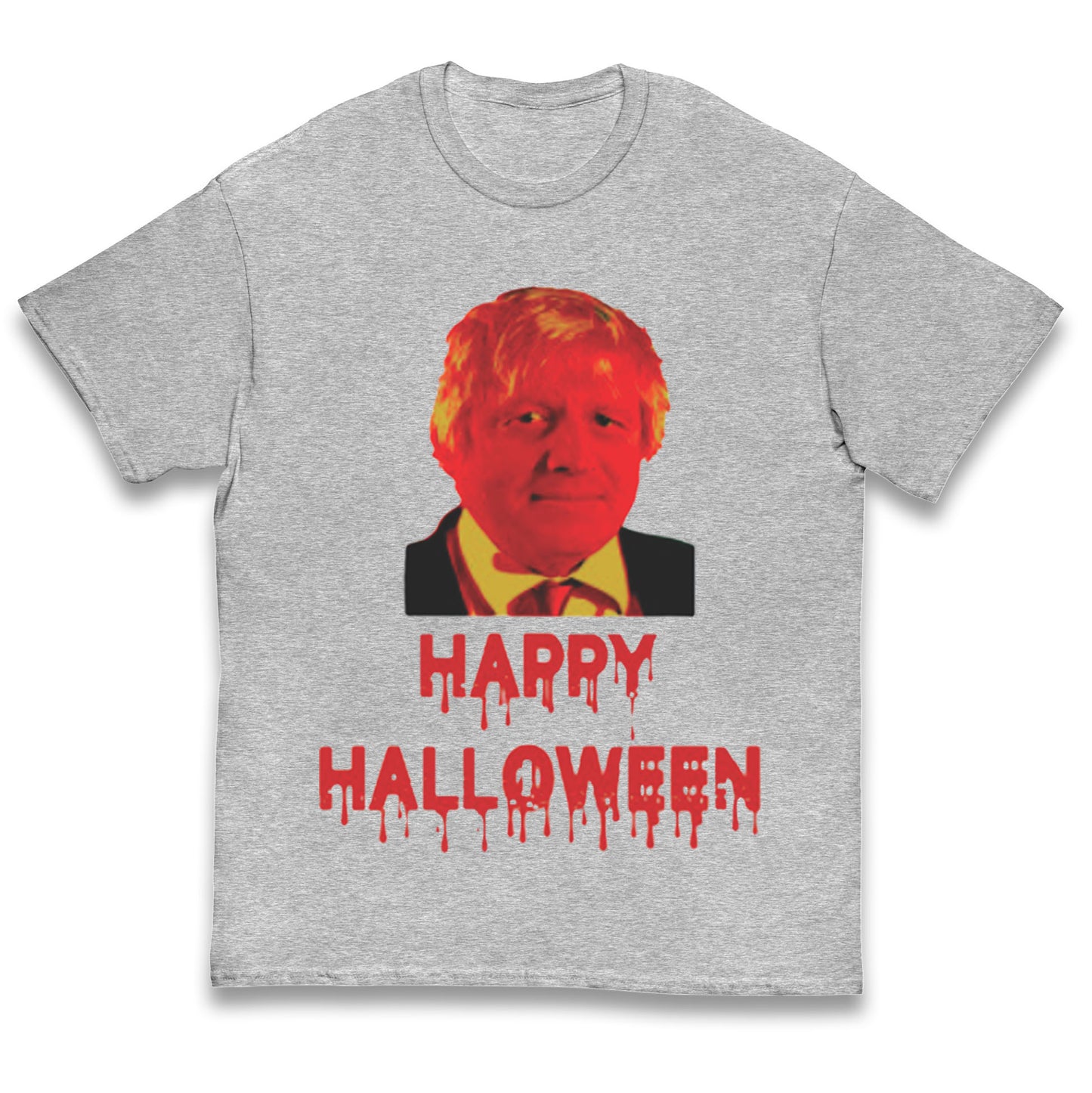 Boris Johnson Happy Halloween T Shirt
