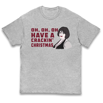 Oh My Crackin Christmas Nessa Gavin And Stacey Kids T Shirt