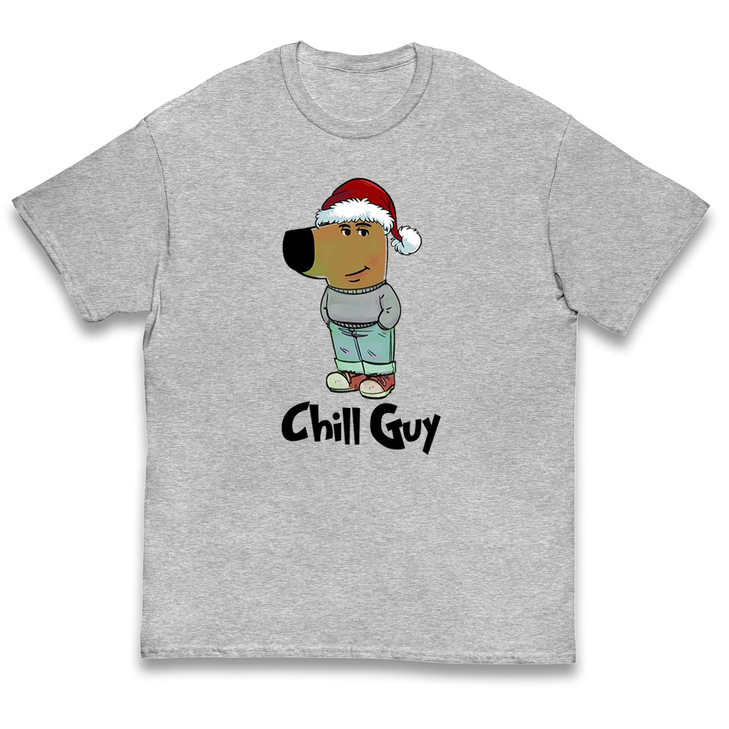 chill guy christmas t shirt