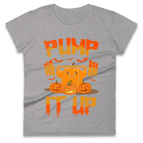 Halloween Fitness Pumpkin t shirt